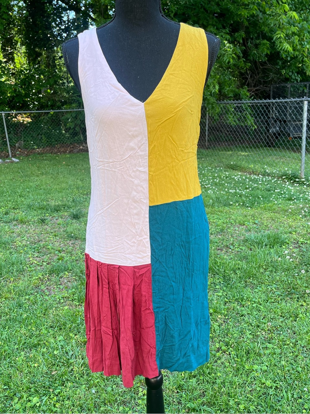 Anthropologie HD in Paris Jules Colorblock Dress